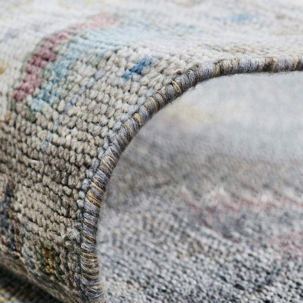 Kalaty Rug Ambrose 2&#39;6&quot; x 10&#39; Vintage Greys and Multicolor Runner, , large