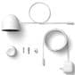 Google Nest 2-Pack Outdoor Smart Security Camera in Snow (2rd Gen), , large