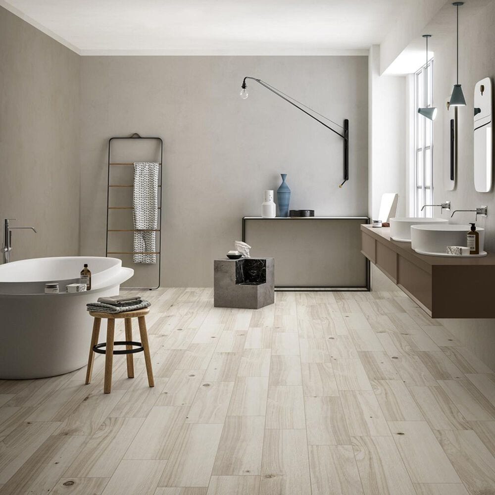 MS International Havenwood Dove 8" x 36" Porcelain Tile, , large