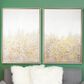 CosmoLiving by Cosmopolitan 40" x 30" Abstract Wall Art in White, Black, Gold and Grey (Set of 2), , large