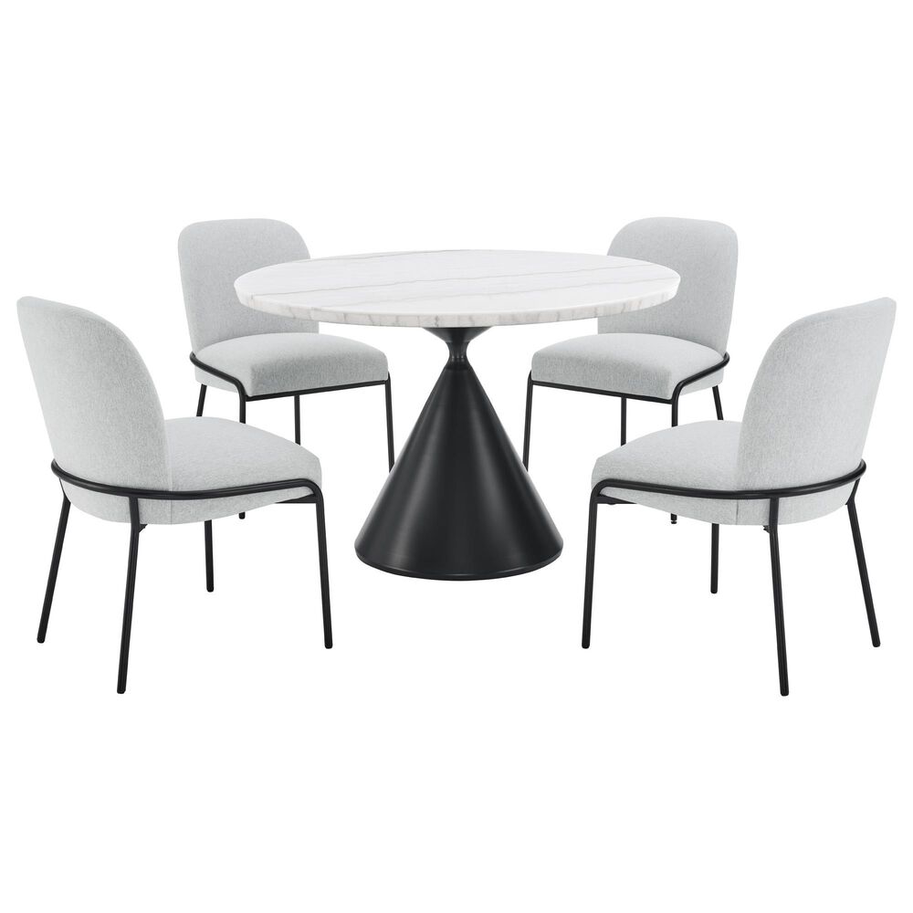 Steve Silver Conrad Side Chair in Black, , large