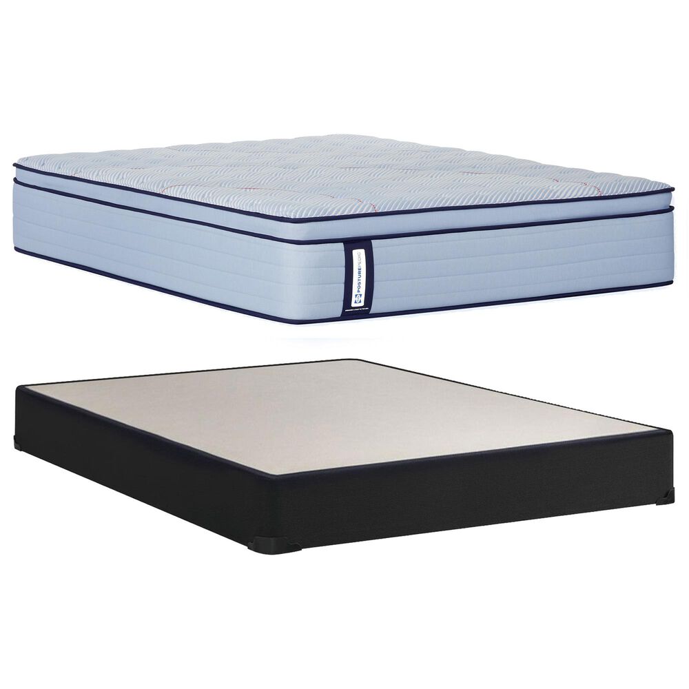 Sealy Kinney Soft Pillowtop Twin Mattress with High Profile Box Spring, , large
