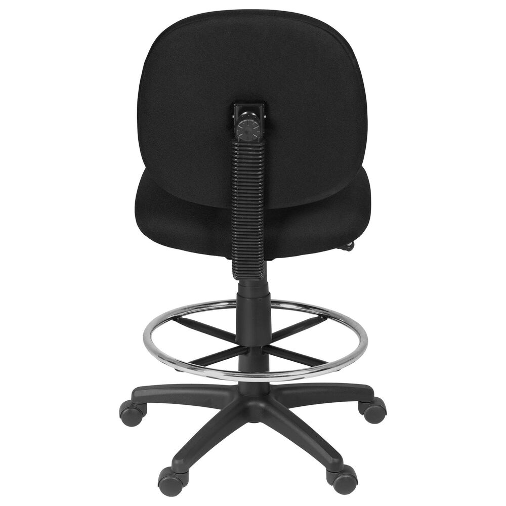 Regency Global Sourcing Comfort Series Swivel Computer Task Chair with Drafting Kit in Black, , large
