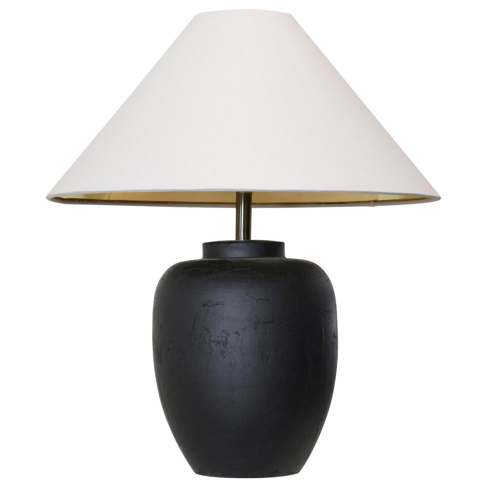 Flair Industries Sabian Table Lamp in Matte Black, , large