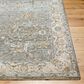 Surya Dresden Deep Teal, Dusty Sage, Taupe, Off-White, Light Gray, Olive and Mustard 2"7" x 10" Runner, , large