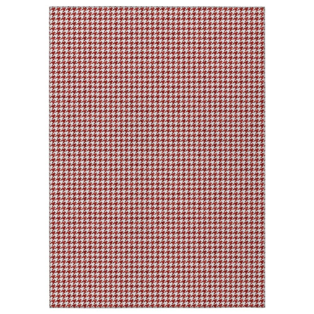 Dalyn Rug Company Hinton 10" x 14" Red Indoor/Outdoor Area Rug, , large