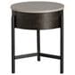 Mayberry Hill Nica End Table in White and Brown, , large
