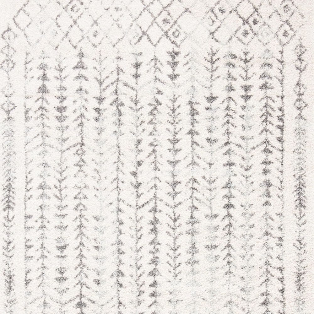 Safavieh Tulum 5&#39; Square Ivory and Grey Area Rug, , large