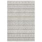 Dalyn Rug Company Neo NO5 10" x 14" Ivory Area Rug, , large