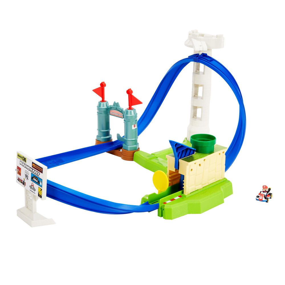 Hot Wheels Mario Kart Circuit Slam Track, , large