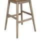Armen Living Elias 30" Swivel Bar Stool in Washed Wood, , large