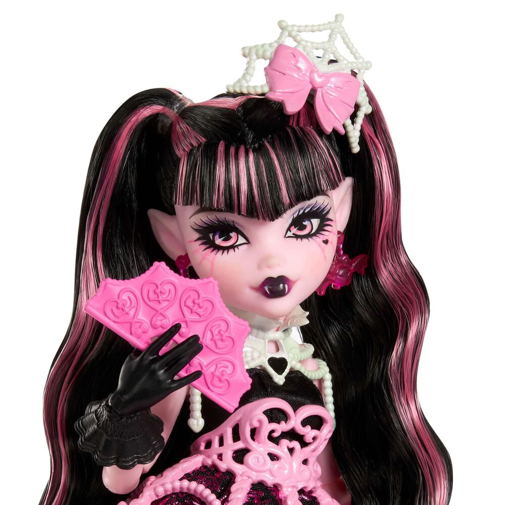 Monster High Draculaura Scary Sweet Birthday Doll in Pink, , large