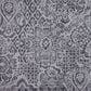 Mohawk Dri-Pro Damask Nouveau 1"6" x 2"6" Grey Door Mat, , large
