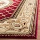 Safavieh Lyndhurst LNH223 8" x 11" Red and Ivory Area Rug, , large