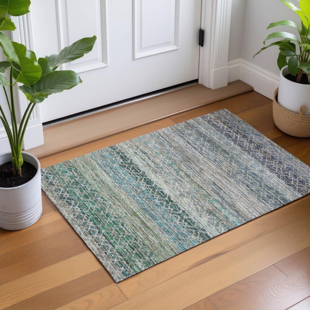 Dalyn Rug Company Vico Sky 1'8" x 2'6" Area Rug, , large