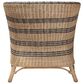 Baxton Studio Elda Rattan Accent Chair in Neutral, , large
