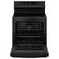 GE Appliances 30" Freestanding Electric Range with Convection in Black, , large