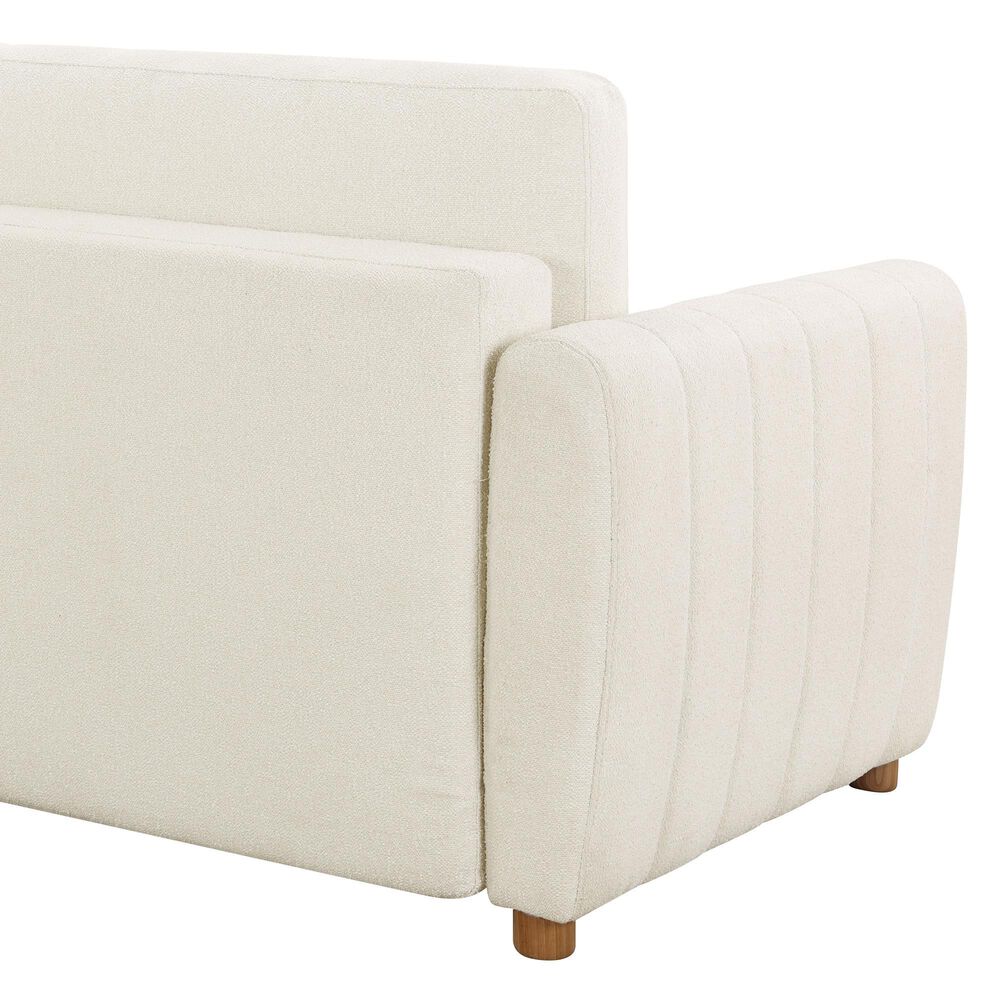 Lifestyle Solutions Galloway Convertible Sofa in Ivory, , large