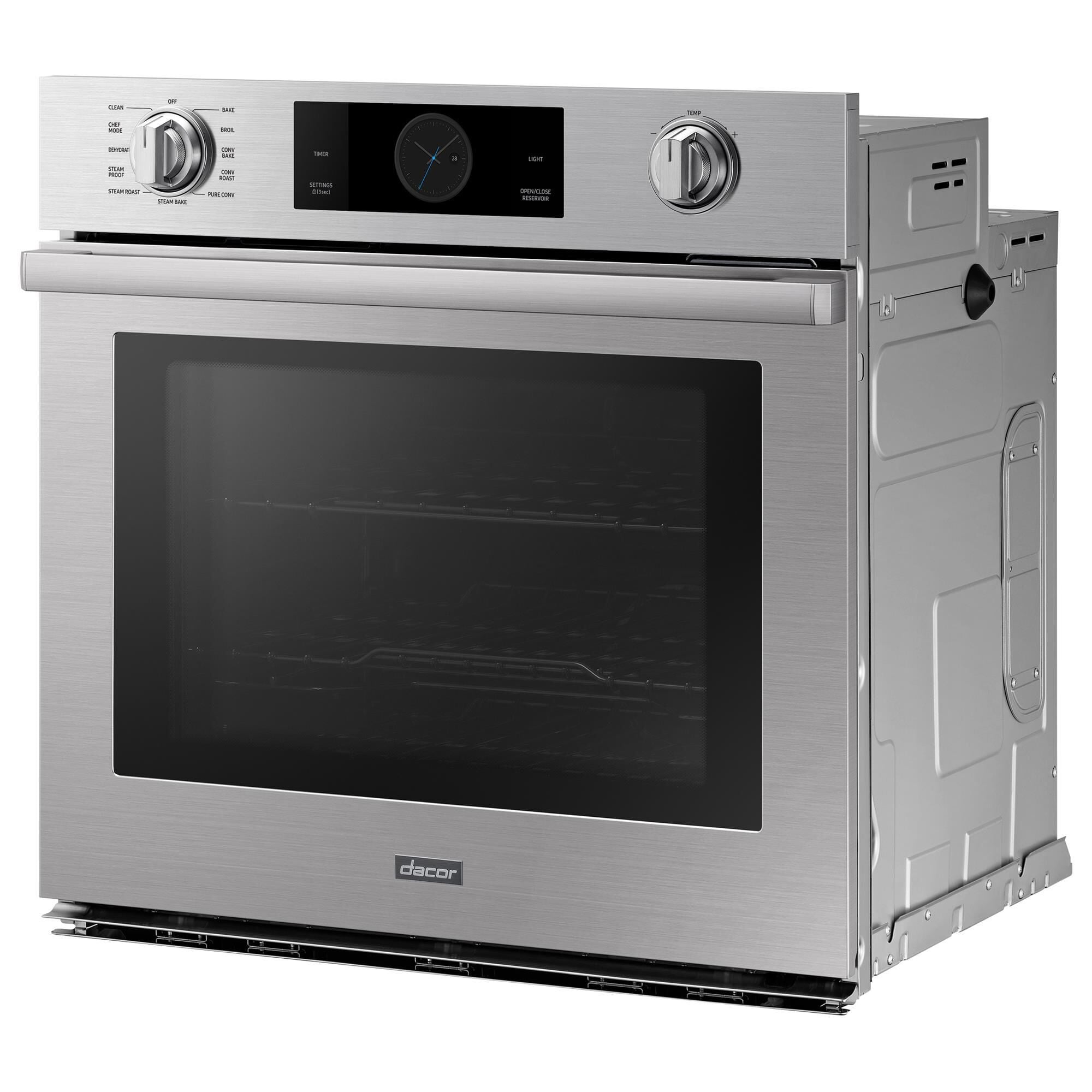Dacor 30 Single Wall Oven in Silver Stainless Steel