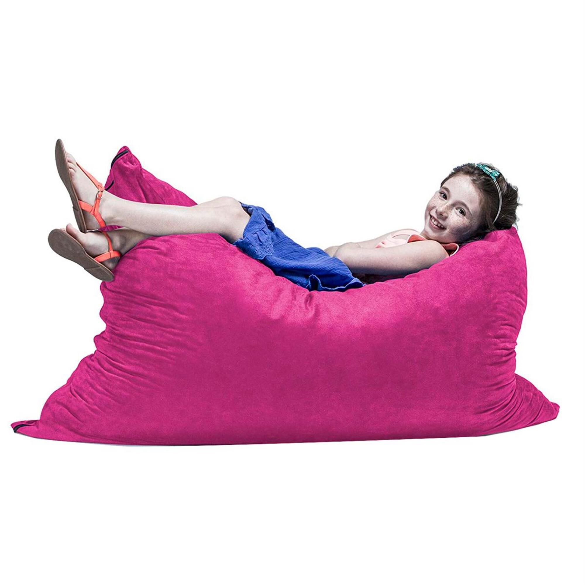 Jaxx 3.5 Pillow Kids Bean Bag in Fuchsia