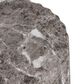 Hearth and Haven Outdoor Carved Side Table with Faux Natural Stone Texture in Brown, , large