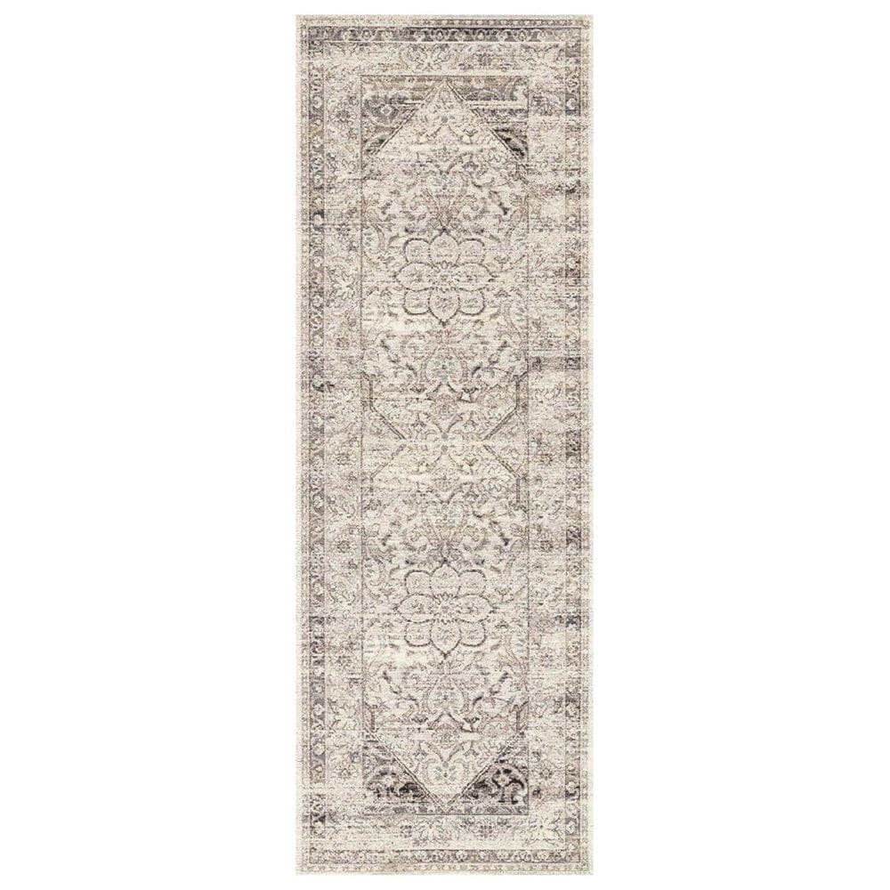 Loloi Mika 2"5" x 11"2" Stone and Ivory Performance Runner, , large