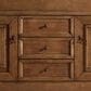 James Martin Vanities Brookfield 60" Double Bathroom Vanity in Country Oak with 3 cm Ethereal Noctis Quartz Top and Rectangle Sink, , large
