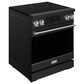 Thor Kitchen Gordon Ramsay 4.8 Cu. Ft. Professional Induction Range with Stainless Steel Handle Kit in Black, , large