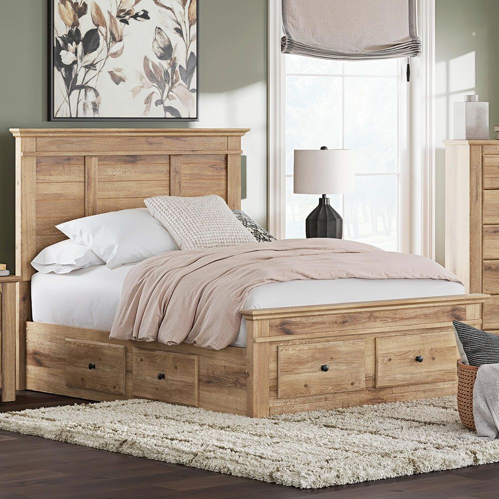Ashley Makidern Full Storage Bed with Six Drawers in Tan, , large