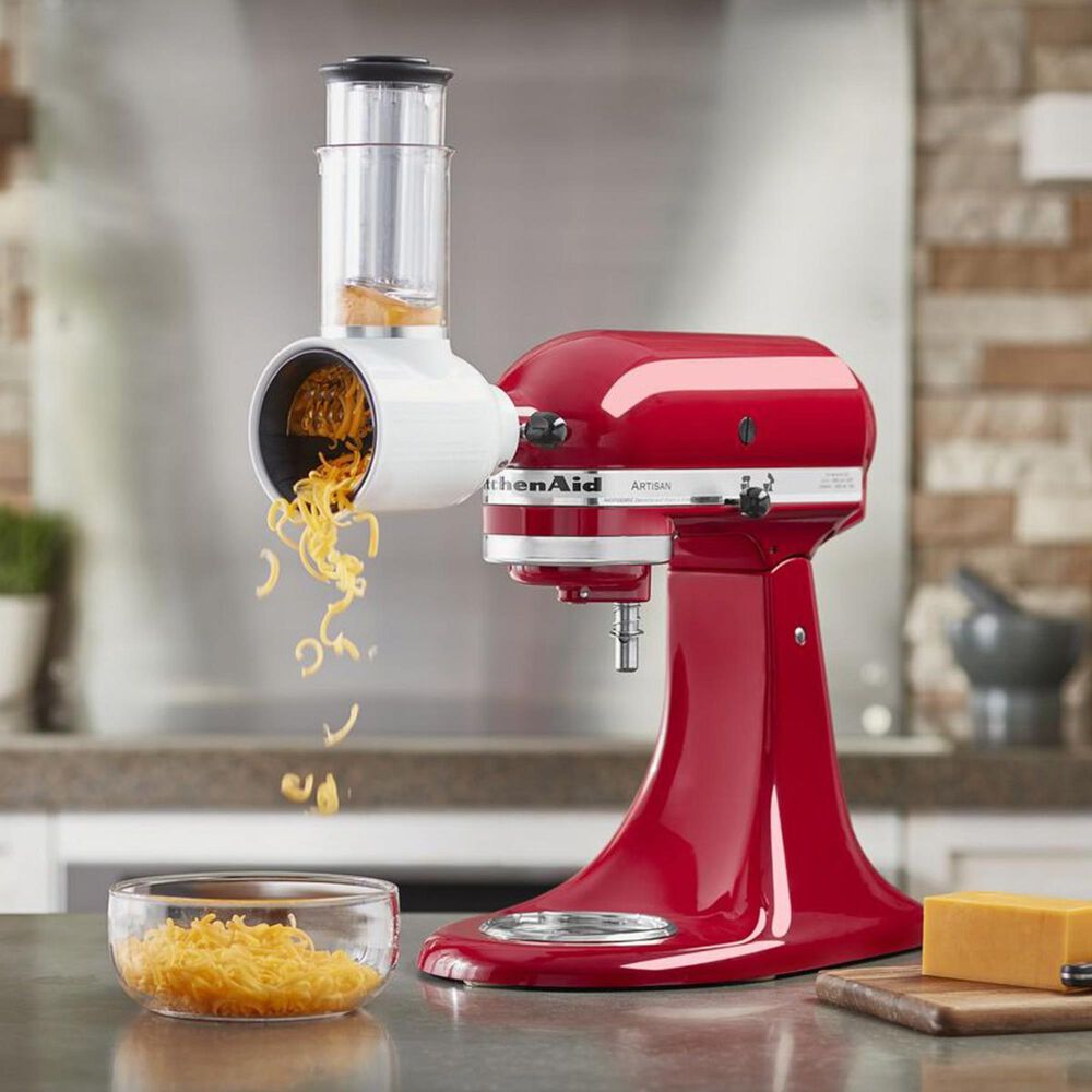 KitchenAid Fresh Prep Slicer/Shredder Attachment in White, , large