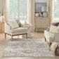 Nourison Astra Machine Washable ASW12 6"7" x 9" Denim and Multicolor Area Rug, , large