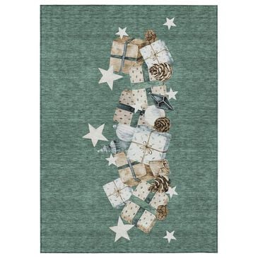 Dalyn Rug Company Wonderland WN33 Seafoam 5" x 7"6" Area Rug, , large