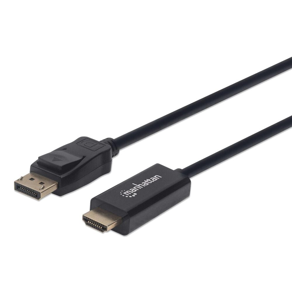 Manhattan 6' DisplayPort to HDMI Cable in Black Mart