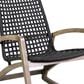 Blue River Sequoia Patio Rocking Chair in Charcoal and Light Eucalyptus, , large