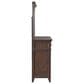 Belle Furnishings Paradise Valley 4-Piece King Bedroom Set in Saddle Brown, , large