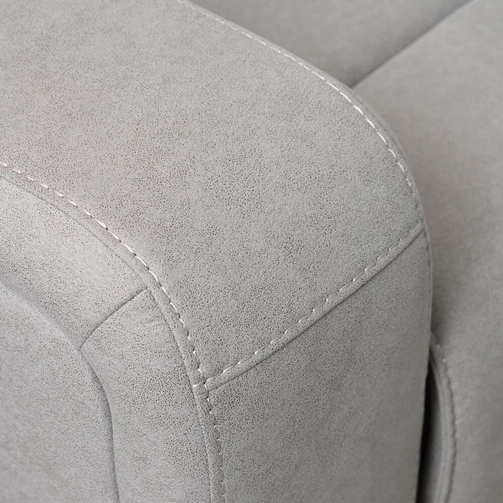 Abbyson Margaret Manual Recliner in Gray, , large