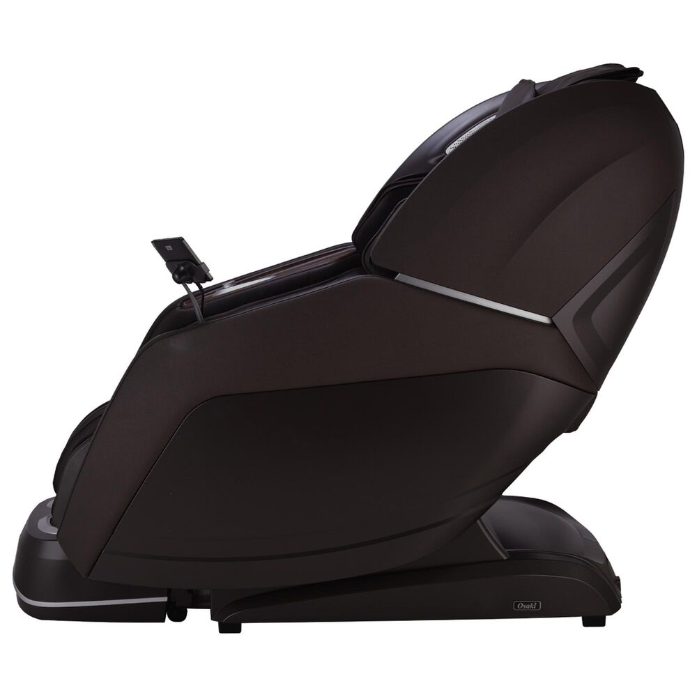 Osaki Platinum 4D and 3D Manhattan Duo Zero Gravity Massage Chair in Brown, , large