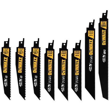 DeWALT 8-pc Reciprocating Blade Set, , large