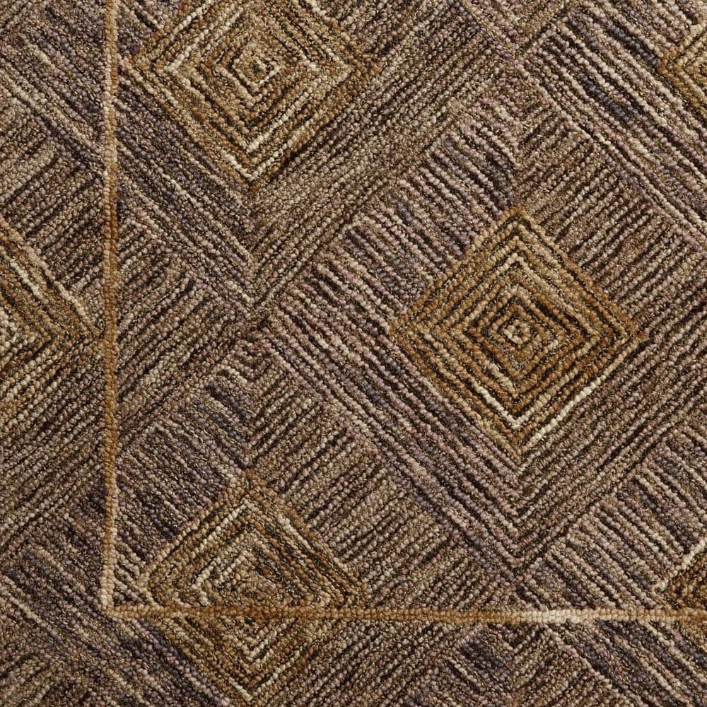 Loloi II Varena 5&#39; x 7&#39;6&quot; Plum and Gold Area Rug, , large