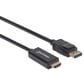 Manhattan 3" 4K DisplayPort to HDMI Cable in Black, , large