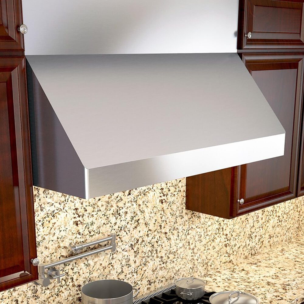 Zephyr Tempest II 30" Wall Mount Range Hood in Stainless Steel, , large