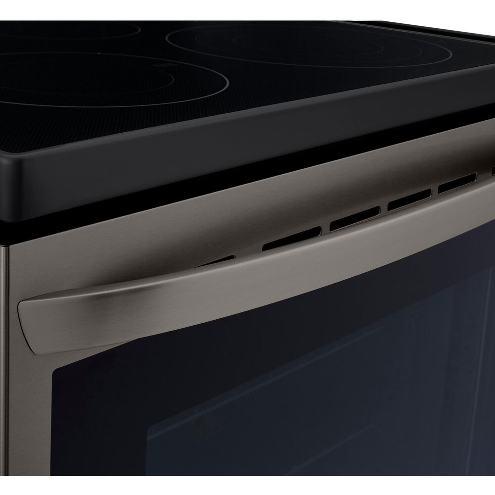 LG 6.3 Cu. Ft. Smart Wi-Fi Enabled True Convection InstaView Electric Range with Air Fry in Black Stainless Steel, , large