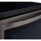 LG 6.3 Cu. Ft. Smart Wi-Fi Enabled True Convection InstaView Electric Range with Air Fry in Black Stainless Steel, , large