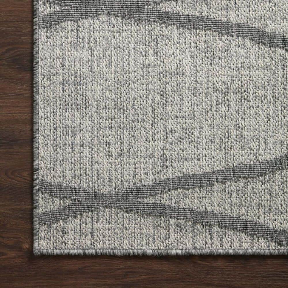 Loloi II Rainier 7&#39;10&quot; x 10&#39;10&quot; Dove and Grey Indoor/Outdoor Area Performance Rug, , large