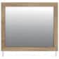 Ashley Brozmont Dresser Mirror in Natural Brown, , large