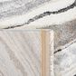 Safavieh Cyrus Shag CYR124A 4"5" x 6"5" Ivory and Grey Area Rug, , large