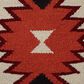 Rizzy Home 18" x 18" Poly-Fill Throw Pillow in Neutral, Black and Orange, , large