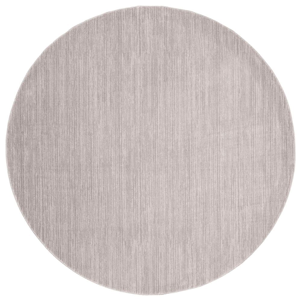 Safavieh Vision 8" Round Silver Area Rug, , large