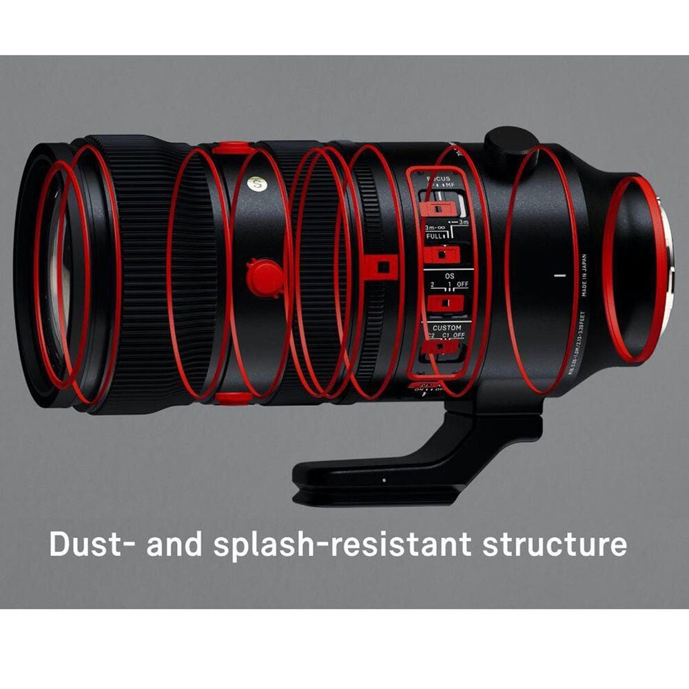 Sigma 70-200mm f/2.8 DG DN OS Lens for Sony E-Mount Cameras in Black, , large