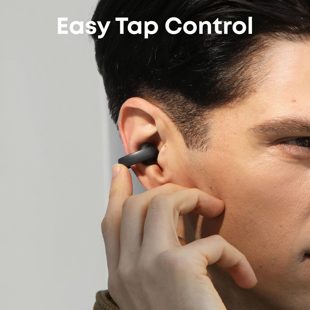 Anker AeroClip Open-Ear Clip-On Earbuds in Midnight, , large